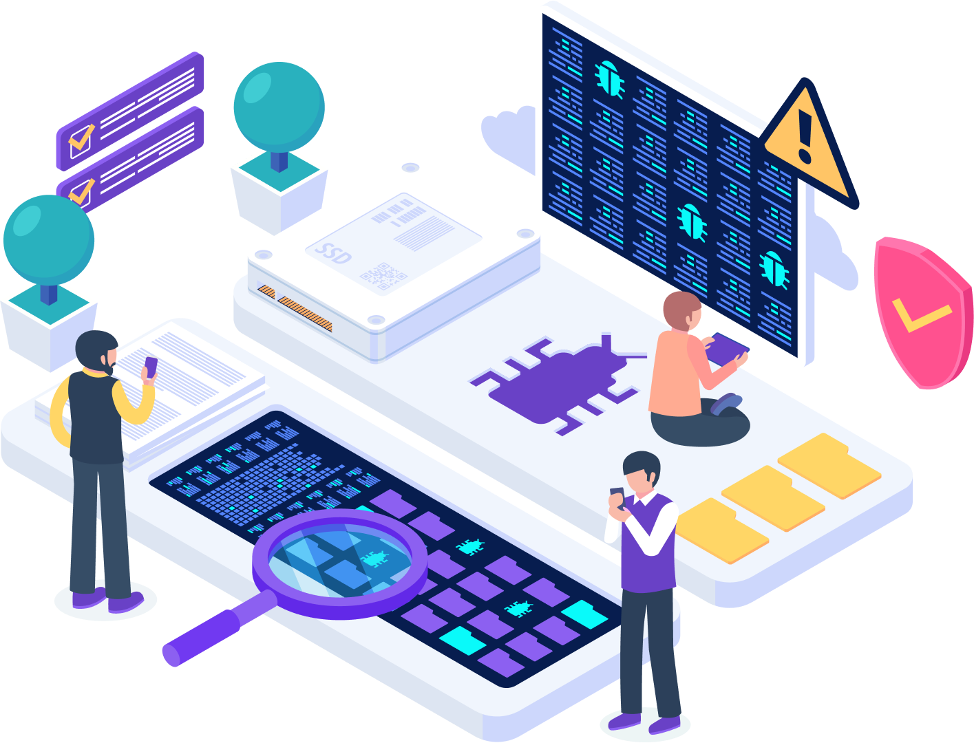 Illustration depicting Bug Bounty